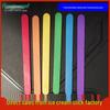 Bețișoare Colorate din Lemn Ecologice pentru Artizanat DIY - 114x10x2 mm