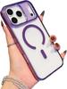 Transparent Acrylic Magnetic Phone Case For iPhone 17 Pro Max Air 16 15 Plus 14 13 For Magsafe Wireless Charge Slim Fit Cover