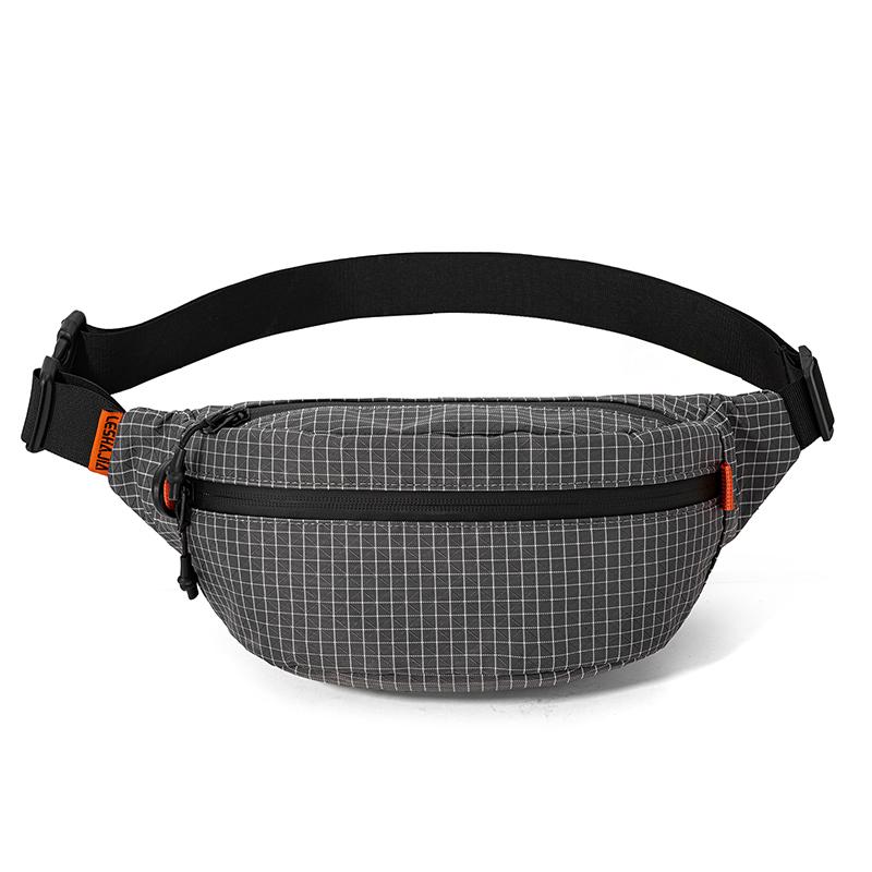 Cross-border new product outdoor autumn lightweight cross-body waist bag with large capacity, simple design, versatile and suita