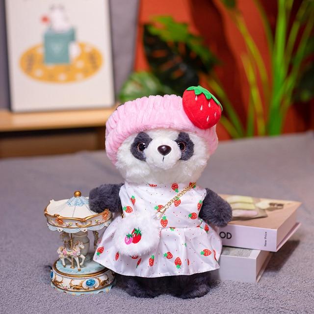 1pc 30cm Cute Lalafanfan Panda Plush Toys Lovely Bear With Dolls Stuffed Soft Animal Pillow Birthday Gift For Baby