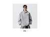 Men's Autumn Black Demon Cat Print Heavyweight Loose Fit Hoodie