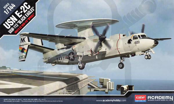 Acad-12623 usn e2-c vam-113 black eagles 1:144