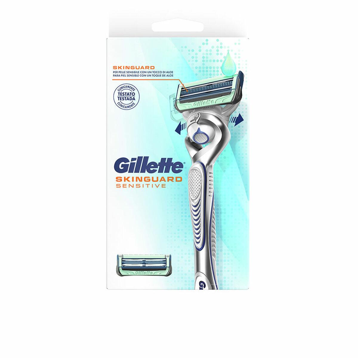 

Сменные бритвенные лезвия Gillette Skinguard Sensitive, 2 шт.