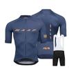 Cycling Suit Summer Short Sleeve Suit Breathable Quick Dry Bicycle Riding Black Road Bike Cycling Pants