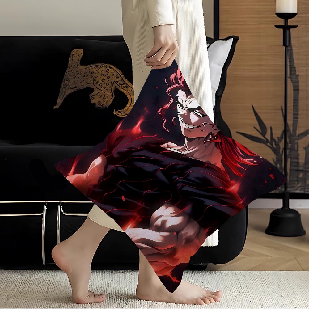 Japanese Anime Baki Pillow Cover for Bedroom Room and Living Room Sofa Decorative Cushion Cover