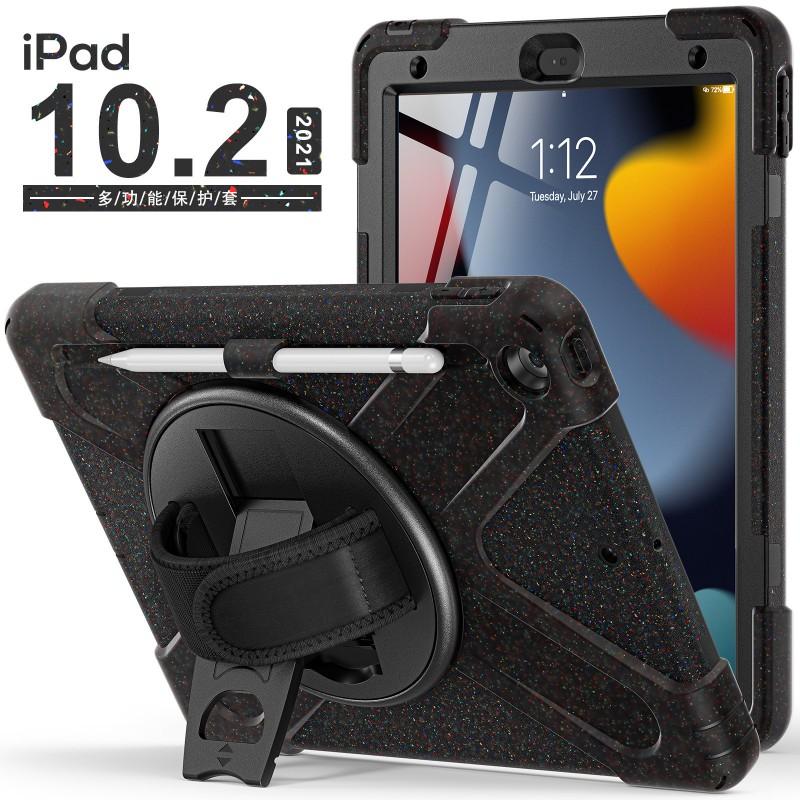 IPad 10th Gen Case 10.9 Inch 9th 10.2 Silicone Shockproof Cover With Stand Shoulder Strap