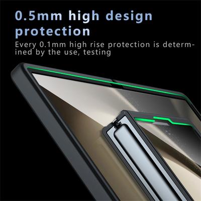 For Samsung Galaxy Z Fold6 5G Magnetic Case TPU+PC Matte Anti-Scratch Phone Cover