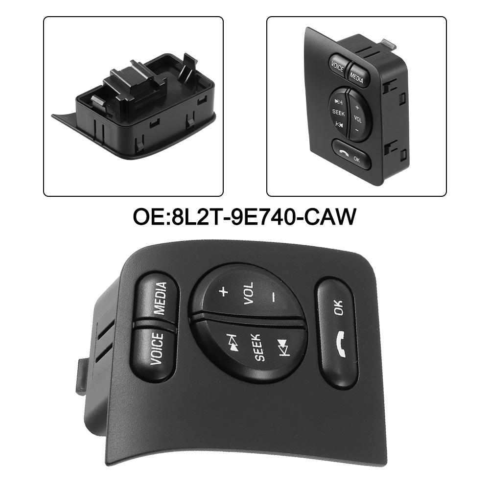 Car Steering Wheel Control Switch For Ford For Expedition 2009-14 OEM Part Number 8L2T-9E740-CAW Replacement Car Accessories