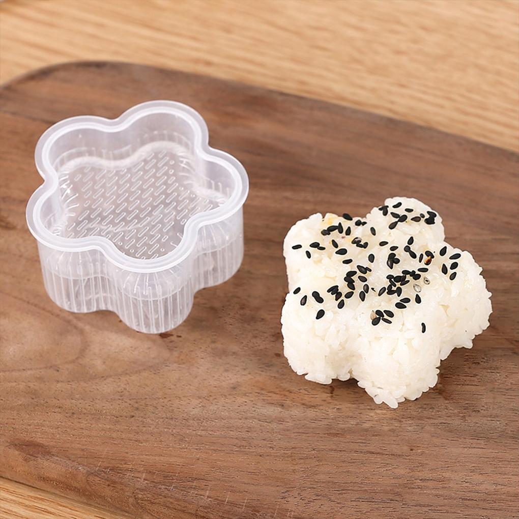 Sushi Mold Portable Multi Shape Rice Ball Non Stick Mould DIY Sandwich Bento Kitchen Decoration Accessories for Camping