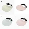 Summer Sun Protection Hat With Wide Brim And Foldable Design For Outdoor Women