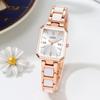 Niche High-End Watch Women'S Light Luxury Square Watces Waterproof Quartz Women'S Watch