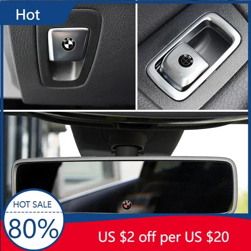 New 2025 For BMW M X3 X5 X6 Car Steering Wheel Badge Stickers Car Door Handle Label Decal For BMW 50th M E46 E39 E90 E60 F