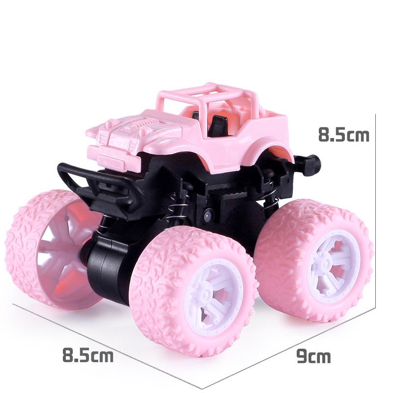Monster Truck Toys Car Four-wheel Drive Off-road Vehicle Stunt Dump Cars Inertia Car Dinosaur Pull Back Children Toy Gift
