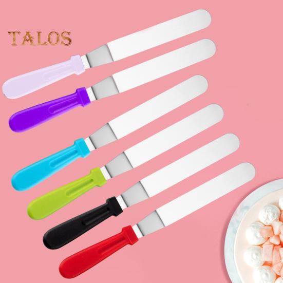 Cream Spatula Easy To Clean Stainless Steel Cake Spatula with Ergonomic Handle for Home Kitchen