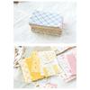 Small Fresh Plaid Pattern Decorative Material Paper For Journal Bookmark Label Decoration
