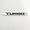 New 3D Metal Turbo Logo Car Rear Trunk Emblem Badge Sticker Accessories For Hot Volkswagen Ford Nissan Toyota Honda Volvo Opel
