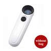 40X Handheld Coins Magnifying Glass with 2 LED Lights Jewelry Diamond Jade Magnifier HD Loupe Lens for Jeweler Watch Repair Tool