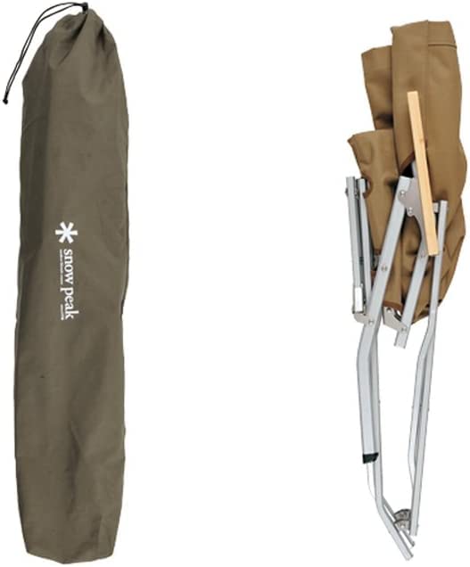 Snow Peak Низкий стул 30 полиэстер хаки LV-091KH
