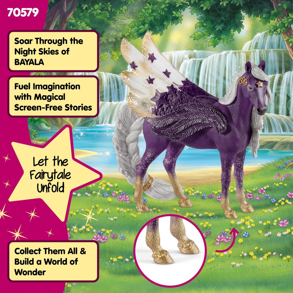 Schleich Bayala Star Pegasus (female) Figure 70579