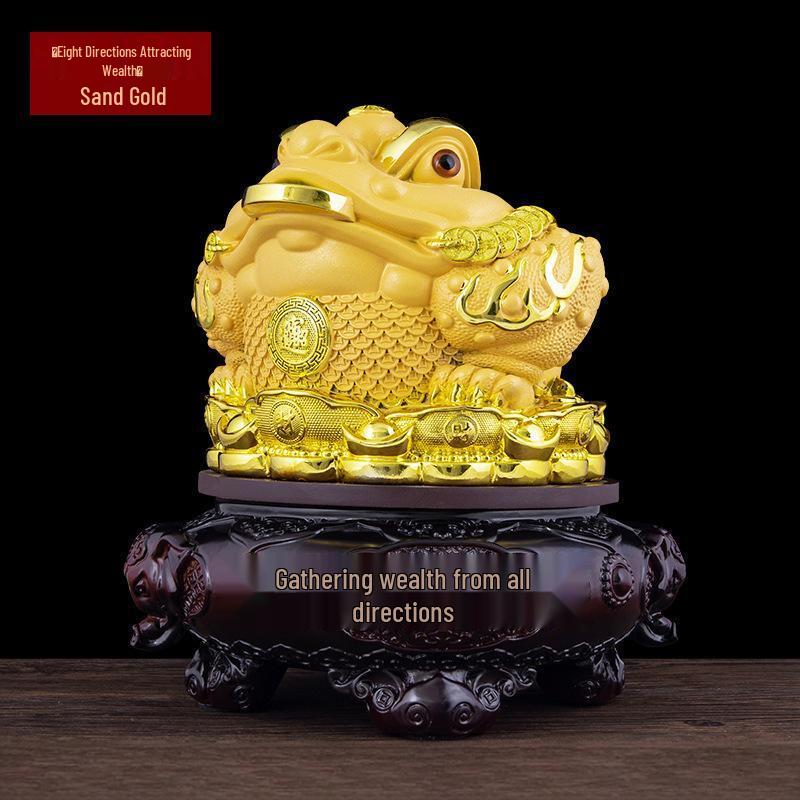 ZISIZ Prosperity Toad Statue