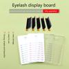 1Pcs Lash Extensions Mixed Tray Eyelash Organising Tile Eyelash Board Beauty Tools Eyelash Pad Makeup Tool
