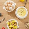 Plastic Automatic Egg Steamer 1-3 Layers Egg Boiler Half Boiled Egg Maker  Dormitory