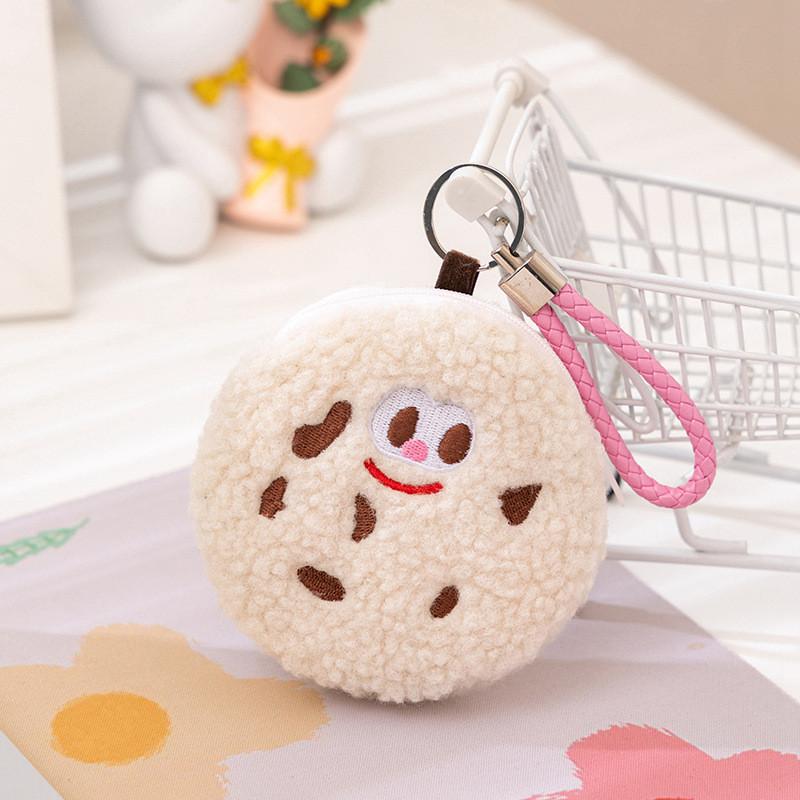 Cookie Cartoon Pattern Plush Cushion Pillow With Pp Cotton Fill For Home Office