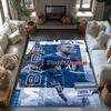 Mbappe 293 Customizable Name Floor Mat Design for Dormitory Living Rooms Foyer Hallway Antislip Carpet Office Home Decor Wedding Party Gift
