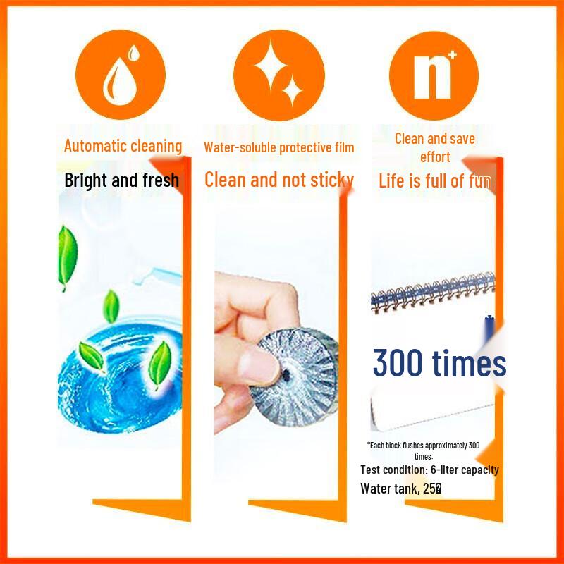Mr. Muscle Blue Bubble Toilet Cleaner Tablets