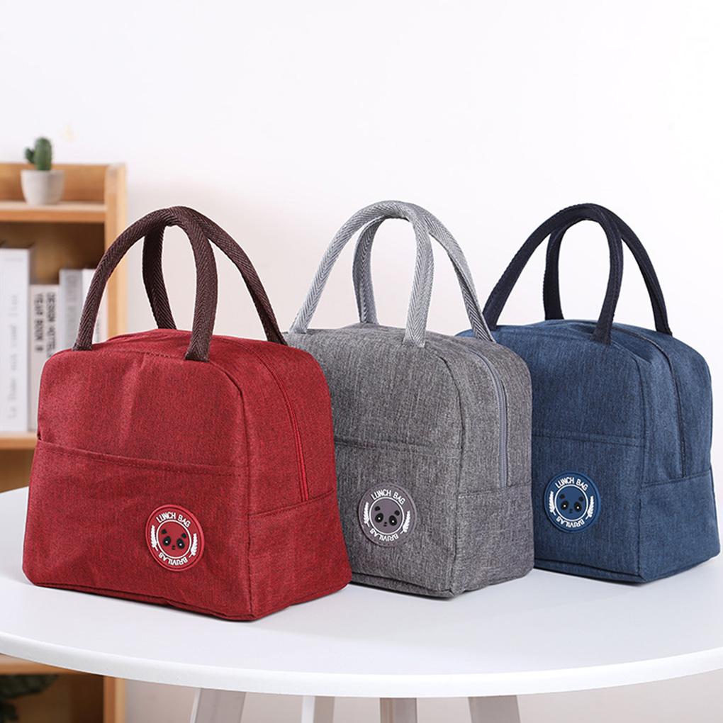 6L Portable Waterproof Food Box Aluminum Film Thermal Bento Tote