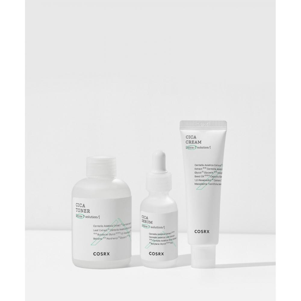 Cosrx Pure Fit Cica 3 Piece Set  Toner + Serum + Cream none