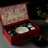 Beautiful Ceramic Tableware Set: Elegant Gift Box with Bowls & Plates for Special Events & Souvenirs