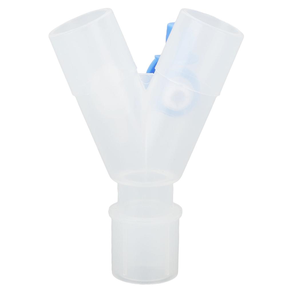 T-formad syrgasslangkoppling 2 hål återanvändbar lätt att rengöra för andningsmaskinslang