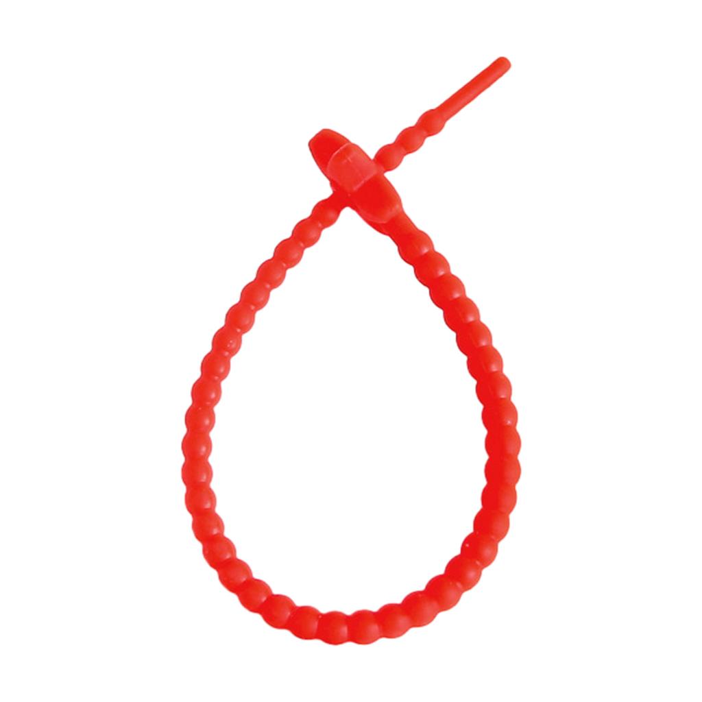 22cm Candy-Colored Stars Silicone Rope Data Line Binding Tape DIY Jewelry Key Chain Accessories Dress Tags Rope