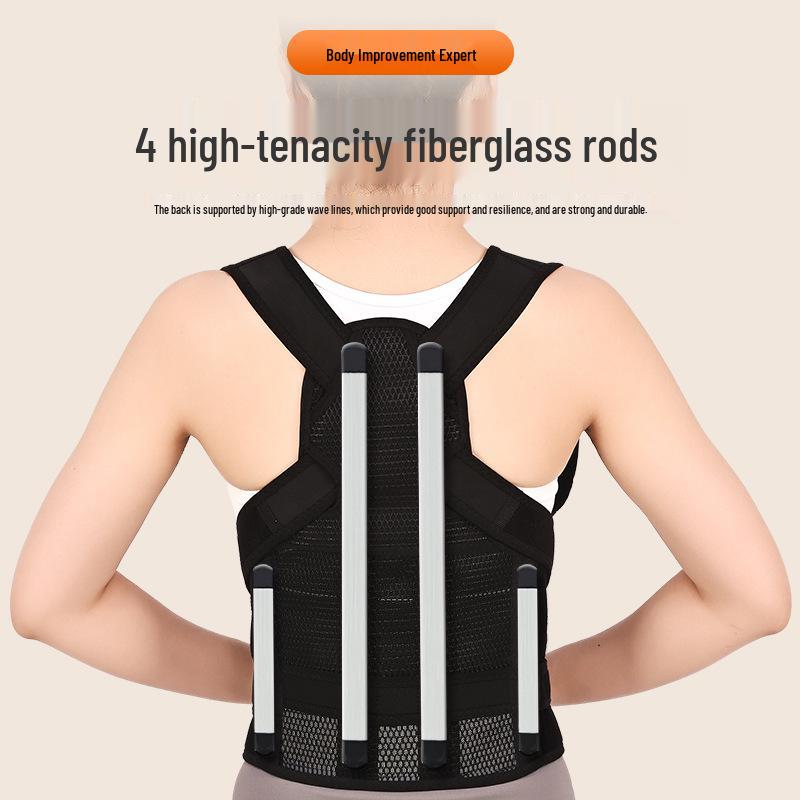 Unisex Posture Corrector: Anti-Hunchback Shoulder and Back Support Belt for Adults