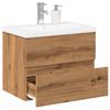 Cabinet With Sink, Artisan Oak, 61X39.5X49 Cm