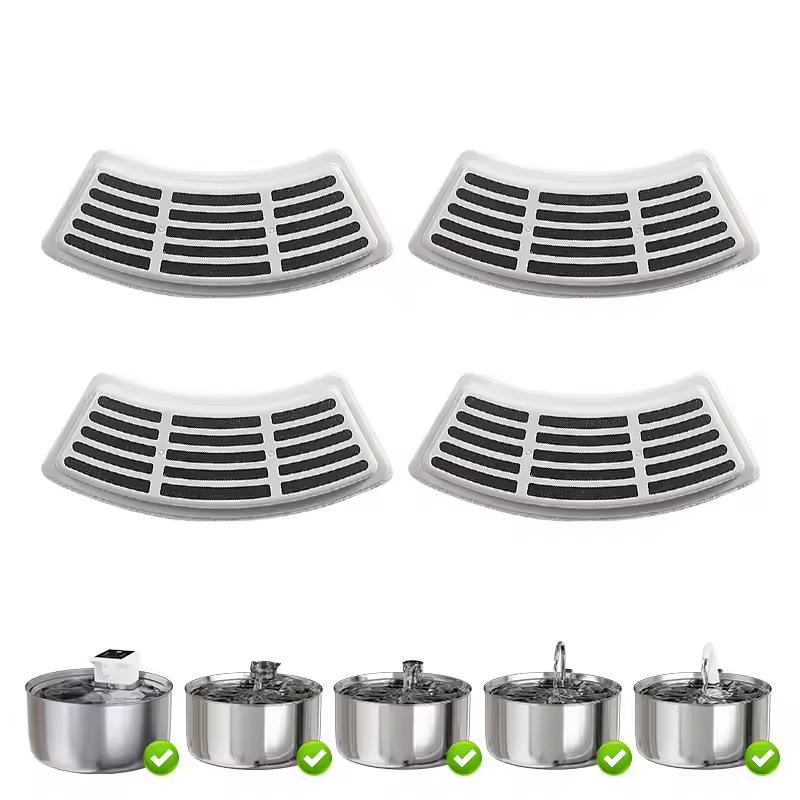 

VOFORD 7 л Автоматический фонтан для воды для кошек из нержавеющей стали 5000 мАч Беспроводная поилка для домашних животных Аккумулятор и датчик 2 в 1 Диспенсер 7L