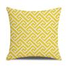 Pillow New Pillow Case Simple Geometric Linen Pillow Case Sofa Pillow Household Products