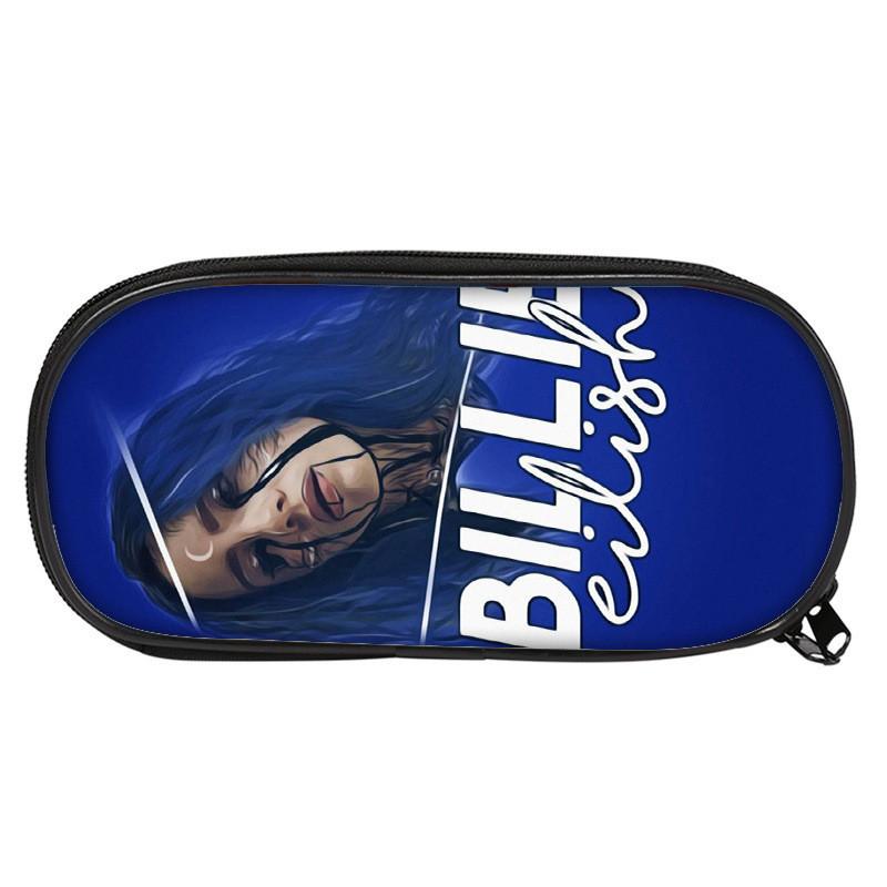 Cartoon Billie Pencil Case With Zipper Storage For Students And Office Use