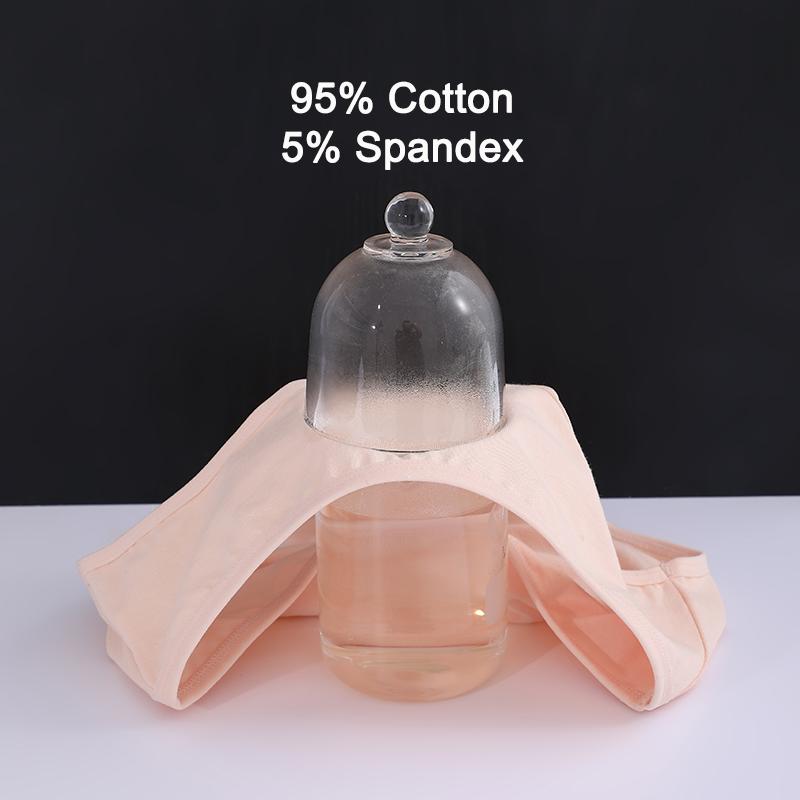 FINETOO 3stk bomullsundertøy for kvinner Truse Søte sexy truser Dame Sømløse underbukser Truse Intimates Dame Undertøy M-XL