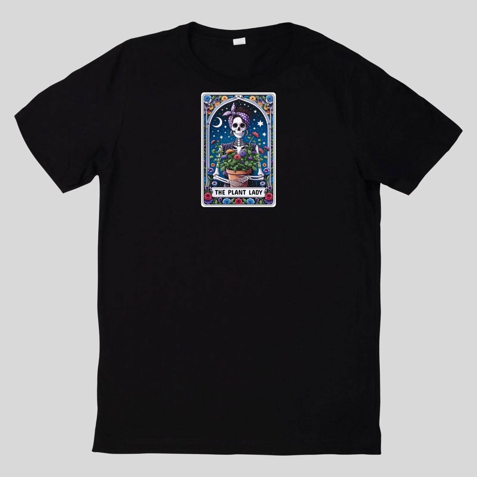 T-Shirt Lustige Skelett Tarot karte Baumwolle Fun Spaß Sprüche Lustig Cartoon L