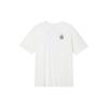 Nike Letter Print Pattern Fashionable Comfortable Casual Sports Knit Round Neck Short Sleeve Drop Shoulder T-Shirt Men Tops White HQ1202-133