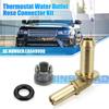 LR049990 Thermostat Water Outlet Hose Connector Kit Compatible with Range Rover Sport 2017 Discovery 4