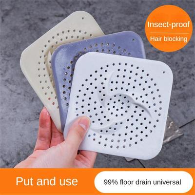 Haarfilter Waschbecken Anti-Blocking Sieb Badewanne Dusche Boden Ablauf Stopper Silikon Küche Deodorant Stecker Bad Zubehör