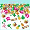 Coconut Pineapple Flamingo Guitar Pattern Confetti Birthday Decoration Party