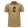 Quick-Dry Elastic Polo Shirts for Outdoor Sports and Tactical Fitness
