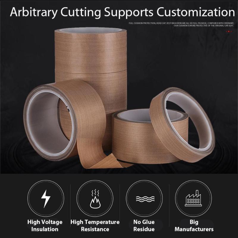 High Temp Resistant Adhesive Insulation Cloth 300 Degree Anti-scald Tear Resistant for Sealing Machine Repair