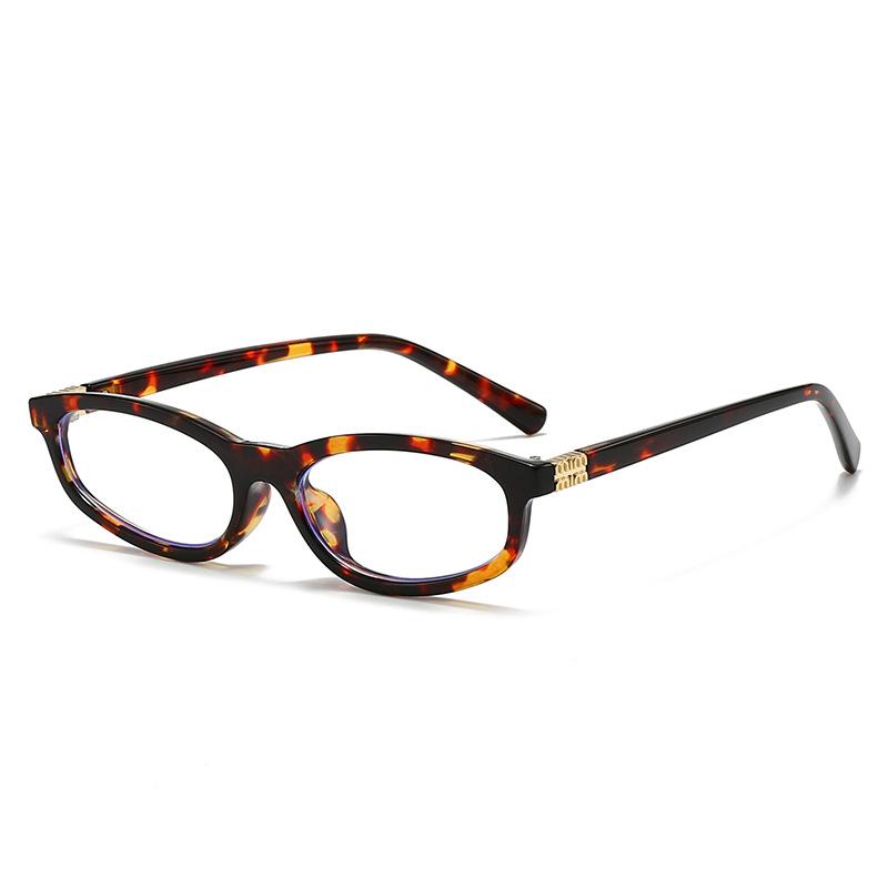 Retro Leopard Print Glasses Women's Glasses Frame