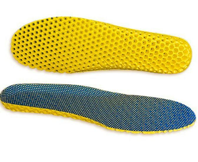 Unisex High-Elastic Breathable Sports Insoles: Sweat-Absorbing, Deodorizing, Thickened Shock Absorption for Military Training & Basketball