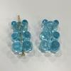 Set of 10 DIY Jewelry Supplies Bear Pendants Bear Jewelry Making Part Acrylic Material for DIY Bracelet Bangle Necklaces